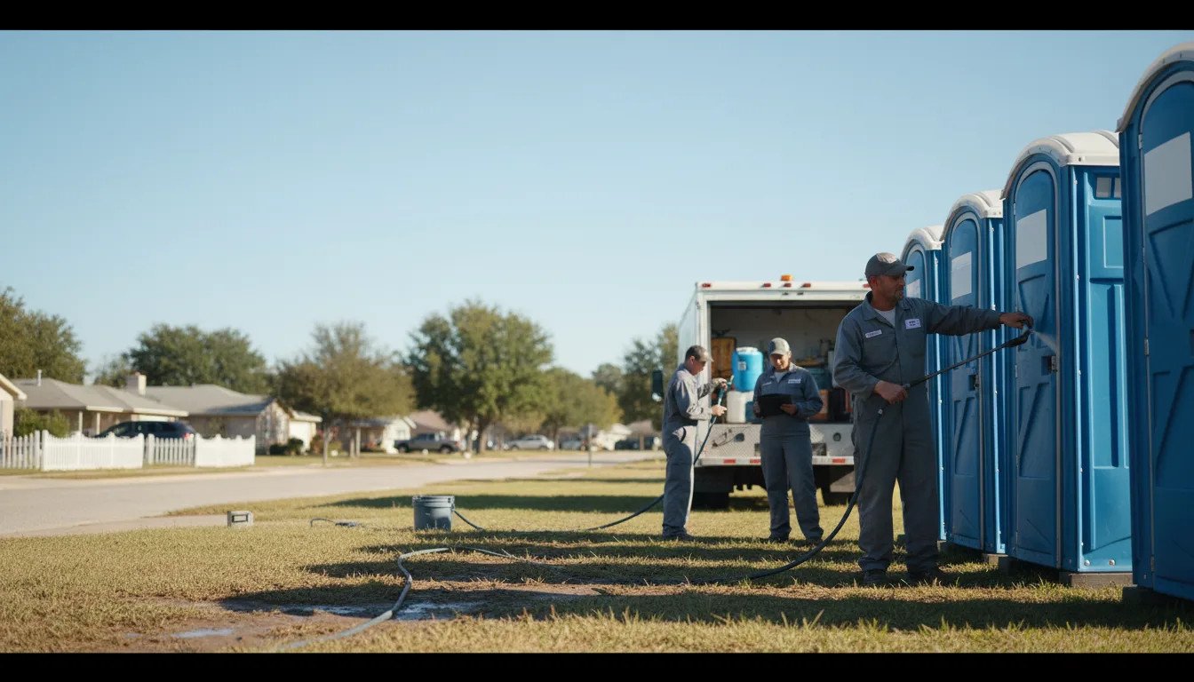 Long-Term Portable Toilet Rental in London, OH near me